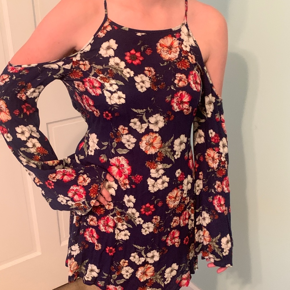 Open Back Forever 21 Boho Dress